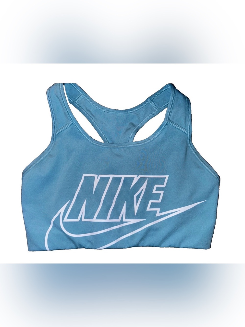 Nike Light Blue Racerback Women’s Size M Sports Top